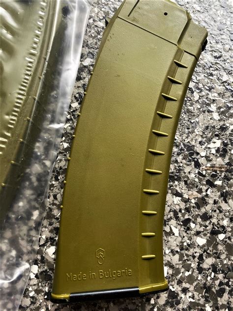62x39mm 30-Round Steel Lined Polymer <b>Magazine</b> is as tough as the rifle it’s made for. . Green bulgarian ak mags